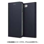 Genuine Leather diary case ネイビー [iPhone 7用 4.7インチ  ケース]
