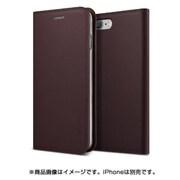 Genuine Leather diary case ワインレッド [iPhone 7用 4.7インチ  ケース]