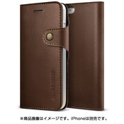 Native Diary ダークブラウン [iPhone 7用 4.7インチ  ケース]