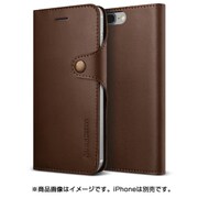 Native Diary ダークブラウン [iPhone 7 Plus用 ケース]
