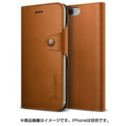 Native Diary ブラウン [iPhone 7 Plus用 ケース]