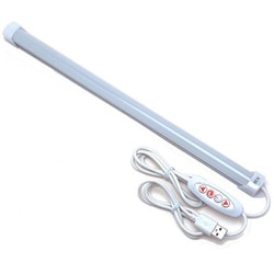 USBLEDライト LED30灯USBバーライトコントロールスイッチ付き 調光・調色 RL-BAR30DLC