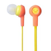 Bluetoothワイヤレスイヤホン スマイル(オレンジ) LBT-HPC12MPF2