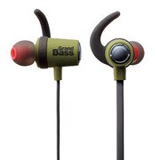Bluetooth ワイヤレスステレオイヤホン GrandBass wireless グリーン LBT-HPC40MPGN