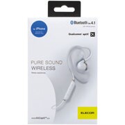Bluetoothイヤホン/PureSound/HPC50/携帯/ホワイト LBT-HPC50MPWH