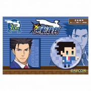 逆転裁判 缶バッジ 2個セット 成歩堂 [キャラクターグッズ]