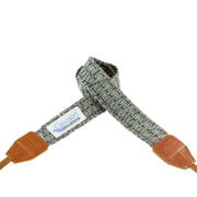 Swimming Fly & Gevaert カメラストラップ アースシャギー オパールグレー SFN-097