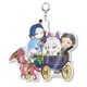 Re：ゼロから始める異世界生活 きゃらいど アクリルキーホルダー エミリア陣営 [キャラクターグッズ]