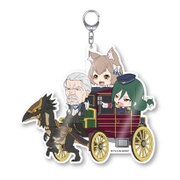 Re：ゼロから始める異世界生活 きゃらいど アクリルキーホルダー クルシュ陣営 [キャラクターグッズ]