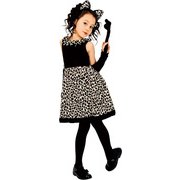 コスプレ レオニーワンピース 黒 子供120 [7～8歳目安]