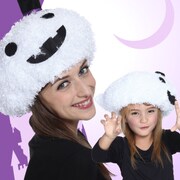 コスプレ ハロウィンゴーストアフロ [頭囲46～80cm]