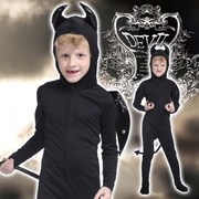 コスプレ デビルタイツ キッズ [7～8歳目安]