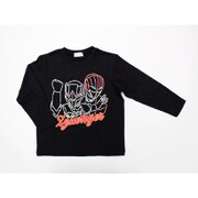 68250 [長袖Tシャツ ネオン ジュウオウジャー ブラック 110cm]