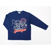 68250 [長袖Tシャツ ネオン ジュウオウジャー ネイビー 100cm]