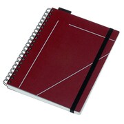 ダブルリングマンスリーダイアリー B6サイズ レッド DM100-C1-23