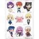 Fate/stay night[Unlimited Blade Works] A5耐候ステッカー SDメインキャラ [キャラクターグッズ]