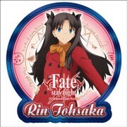 Fate/stay night[Unlimited Blade Works] ワンポイント耐候ステッカー 遠坂凛 [キャラクターグッズ]