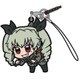 ガールズ＆パンツァー アンチョビ つままれストラップ [キャラクターグッズ]