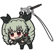 ガールズ＆パンツァー アンチョビ つままれストラップ [キャラクターグッズ]