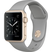 Apple Watch Series 1 - 38mmゴールドアルミニウムケースとコンクリートスポーツバンド