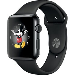 ヨドバシ.com - アップル Apple Apple Watch Series 2 - 42mmスペースブラックステンレススチールケースとブラックスポーツバンド  通販【全品無料配達】