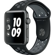 Apple Watch Nike+ - 42mmスペースグレイアルミニウムケースとブラック/クールグレーNikeスポーツバンド