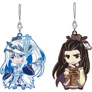 ねんどろいどぷらす Thunderbolt Fantasy 東離劍遊紀 ラバーストラップセット 凜雪鴉＆殤不患 [約70mm]