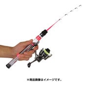 クリアロックプラスセットスピニング Sレッド+リール [ロッド･リールセット]