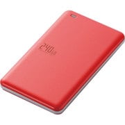 外付けSSD ポータブル USB3.0 TLC搭載 240GB レッド ESD-EA0240GRD
