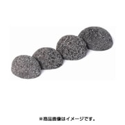 金魚王子 山風石 黒 小 4個入