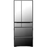 冷蔵庫 WXシリーズ 真空チルド (615L・フレンチドア) 6ドア クリスタルミラー R-WX6200G X
