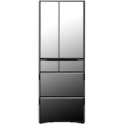 冷蔵庫 WXシリーズ 真空チルド (555L・フレンチドア) 6ドア クリスタルミラー R-WX5600G X