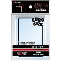 カドまるスリーブ ボードゲームシリーズ ユーロインナー [トレーディングカード用品]