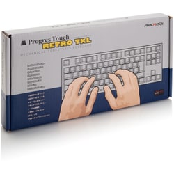 キーボード PROGRESS TOUCH RETRO TKL AS-KBPD87/CBK ProgresTouch RETRO TKL（日本語配列）- ARCHISS - 株式会社