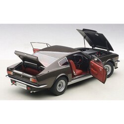 ミニカー　1/18 アストンマーチン V8 ヴァンテージ 1985(グレー) [70221] Highly detailed AUTOart Grey Aston Martin V8 Vantage 1985