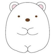 すみっコぐらし ソフビバンク（貯金箱） しろくま [キャラクターグッズ]