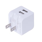 JYU-ACU224W [2ポートUSB AC充電器 ホワイト]