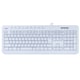 スタンダードメディアキーボード 日本語配列 ホワイト FKB-U244W