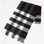 マフラー 60BB16A-HF MEG CK SCARF-Navy Check