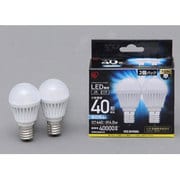 LED電球 E17口金 昼白色 440lm（40W形相当） 密閉器具対応 2個セット LDA4N-H-E17-4T32P