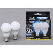 LED電球 E17口金 昼白色 440lm（40W形相当） 広配光 密閉器具対応 2個セット LDA4N-G-E17-4T32P