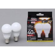 LED電球 E17口金 電球色 440lm（40W形相当） 広配光 密閉器具対応 2個セット LDA5L-G-E17-4T32P