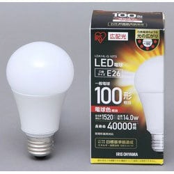 ヨドバシ.com - アイリスオーヤマ IRIS OHYAMA LDA14L-G-10T3 [LED電球