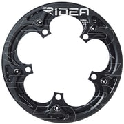 5x-FR5ST-DG Single Speed Chain Ring with Chain Ring Guards ブラック 147-05017