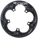 5x-FR5ST-DG Single Speed Chain Ring with Chain Ring Guards ブラック 147-05027