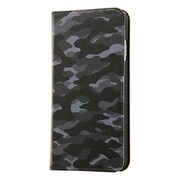 IJ-P6LC/AK081 [iPhone 6s iPhone 6 手帳型ケース オリジナルデザイン 迷彩 グレー]