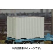 C-1601 [Nゲージ 12f コンテナ 4方リブ付き 妻1方開き 無塗装]