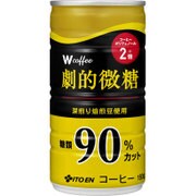 W coffee 劇的微糖 缶 180g [30本]