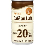 W coffee カフェオレ 缶 180g [30本]