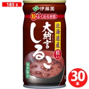 大納言しるこ 缶 185g×30本 [しるこドリンク]